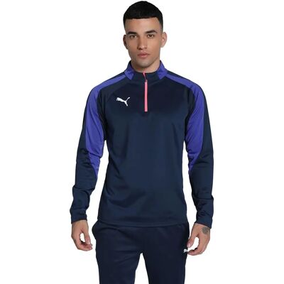Puma Marino Semi-ajustada Sudadera - Deporte Puma Marino Semi-ajustada Sudadera - Deporte