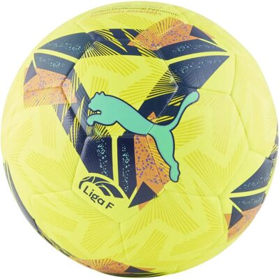Puma LaLiga F 25 Balón - Híbrido, 32 Paneles, Amarillo Puma LaLiga F 25 Balón - Híbrido, 32 Paneles, Amarillo