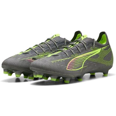PUMA Ultra 5 Pro Fotballsko - Syntet, Sølv/ Gul/Blå, Størrelse 41 PUMA Ultra 5 Pro Fotballsko - Syntet, Sølv/ Gul/Blå, Størrelse 41