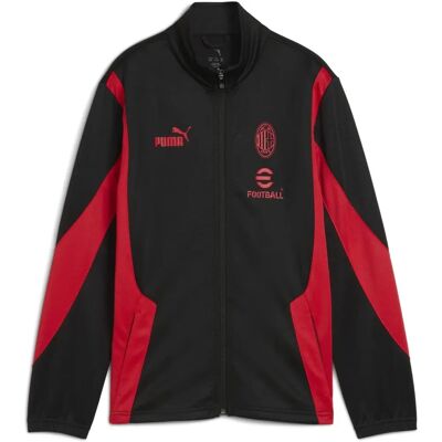 Puma AC Milan NRGY+ Dzieci Czarna Kurtka Piłkarska - Unisex Puma AC Milan NRGY+ Dzieci Czarna Kurtka Piłkarska - Unisex