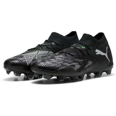 Chaussures de football PUMA FUTURE 8 MATCH FG/AG - Noir, Gris, Vert - Publicité Chaussures de football PUMA FUTURE 8 MATCH FG/AG - Noir, Gris, Vert - Publicité