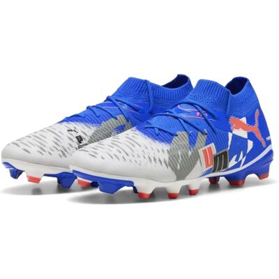 Puma Future 8 Match Fußballschuhe - Weiß/Blau, Gr. 39 EU / 6 UK Puma Future 8 Match Fußballschuhe - Weiß/Blau, Gr. 39 EU / 6 UK