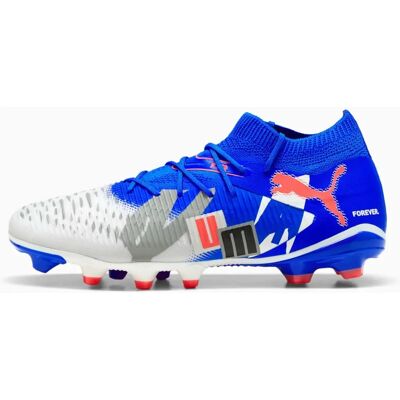 Puma Future 8 Match Firm Ground Fußballschuhe - Weiß/Blau - 10 Puma Future 8 Match Firm Ground Fußballschuhe - Weiß/Blau - 10