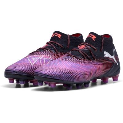 Chaussures de football PUMA Future 8 Ultimate AG - Noir/Gris/Vert - Publicité Chaussures de football PUMA Future 8 Ultimate AG - Noir/Gris/Vert - Publicité