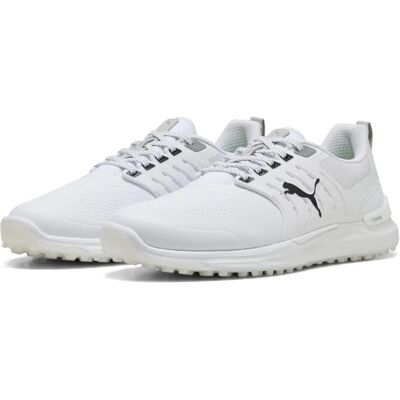 Puma Herre Elevate 2 - Hvit/Svart/Sølv - Golf sko Puma Herre Elevate 2 - Hvit/Svart/Sølv - Golf sko