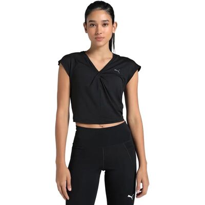 PUMA Move Cloudpsun Twist V-hals T-Shirt Dam PUMA Move Cloudpsun Twist V-hals T-Shirt Dam