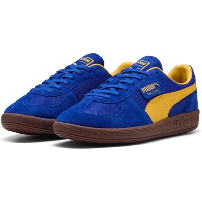 Puma Palermo Vintage Update Sneakers - Vivid Blue-Sunny Yellow Puma Palermo Vintage Update Sneakers - Vivid Blue-Sunny Yellow