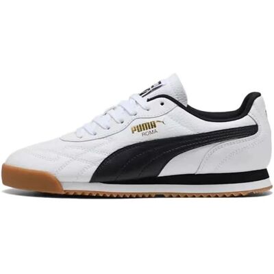 Puma Roma Anniversario Dam Basket Blanc - Basketladderskor Puma Roma Anniversario Dam Basket Blanc - Basketladderskor