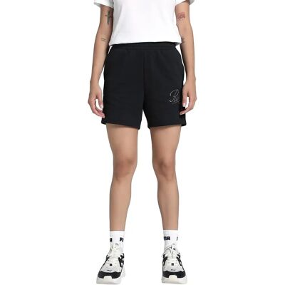 PUMA Hochgeschnittene 5" Shorts - Damen, Sporthose PUMA Hochgeschnittene 5" Shorts - Damen, Sporthose