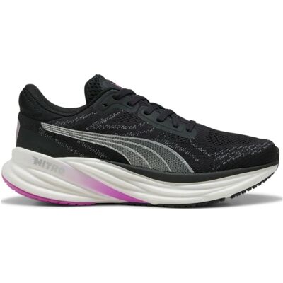Puma Magnify Nitro 2 Schwarz Lila - Laufschuhe Puma Magnify Nitro 2 Schwarz Lila - Laufschuhe