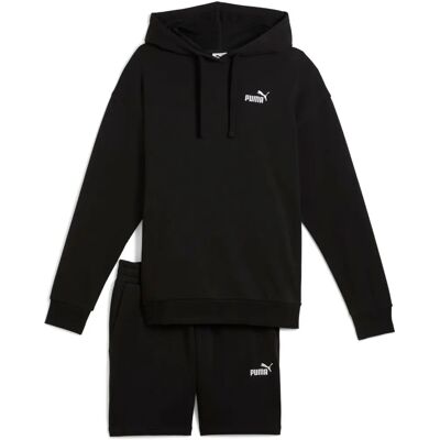 PUMA Locker Relaxed Fit Schwarz Sweatanzug - Sweatware PUMA Locker Relaxed Fit Schwarz Sweatanzug - Sweatware