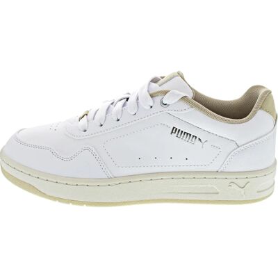 PUMA Court Classy Syntetyczny Biały-Tostowany - Buty PUMA Court Classy Syntetyczny Biały-Tostowany - Buty
