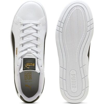 PUMA - Court Classico - Bianco - Nero Oro - Sneaker PUMA - Court Classico - Bianco - Nero Oro - Sneaker