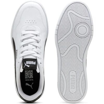 PUMA Court Lally Jr Buty dziewczęce białe - Casual sneakers dla dziewczynek PUMA Court Lally Jr Buty dziewczęce białe - Casual sneakers dla dziewczynek