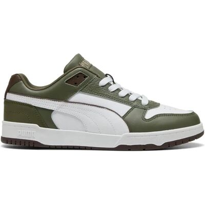 PUMA RBD Game Low - Grün, Weiß, Schokolade - Sneakers PUMA RBD Game Low - Grün, Weiß, Schokolade - Sneakers