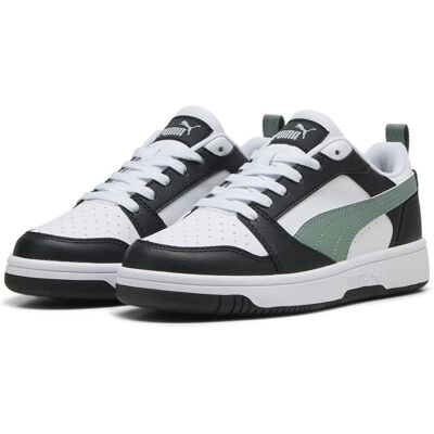 Puma Rebound V6 Lo Jr Svarta Sneakers - Skotyp Puma Rebound V6 Lo Jr Svarta Sneakers - Skotyp
