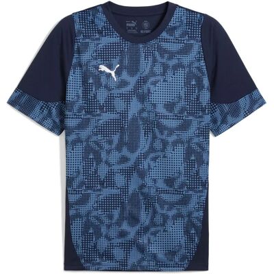 Puma Tricou Sport pentru Bărbați - Slim Fit, Reci-clat, Albastru - Îmbrăcăminte Sportivă Puma Tricou Sport pentru Bărbați - Slim Fit, Reci-clat, Albastru - Îmbrăcăminte Sportivă