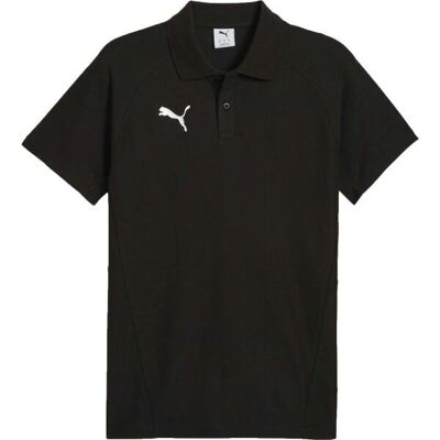 Puma Cămașă pentru Bărbați - Slim Fit, Negru, Polo - Casual Sportiv Puma Cămașă pentru Bărbați - Slim Fit, Negru, Polo - Casual Sportiv