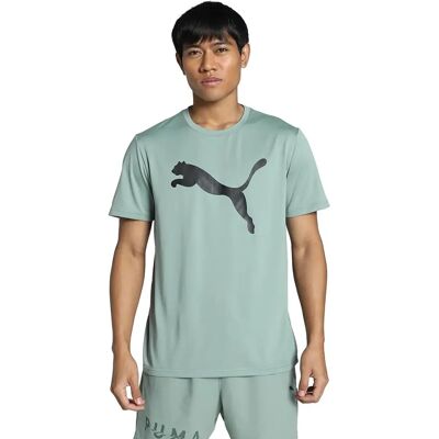 PUMA T-shirt Vert pour Homme - Basic Sportif - Publicité PUMA T-shirt Vert pour Homme - Basic Sportif - Publicité