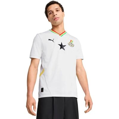 Puma Ghana 2024-2025 Maglietta Bianca Media Adulti Puma Ghana 2024-2025 Maglietta Bianca Media Adulti