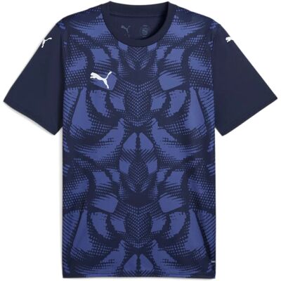 Tricou sport Puma pentru bărbați - Croială slim fit - Model grafic pe întreaga suprafață - Absorbție umiditate - Material reciclat Tricou sport Puma pentru bărbați - Croială slim fit - Model grafic pe întreaga suprafață - Absorbție umiditate - Material reciclat