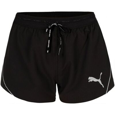 Puma Czarny Raceday Ultrawave 3 Szorty do biegania - Shorts Puma Czarny Raceday Ultrawave 3 Szorty do biegania - Shorts