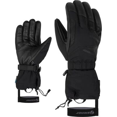 Gants de Ski Ziener GAIKU AS - Imperméables, Coupe-Vent, Noirs Gants de Ski Ziener GAIKU AS - Imperméables, Coupe-Vent, Noirs