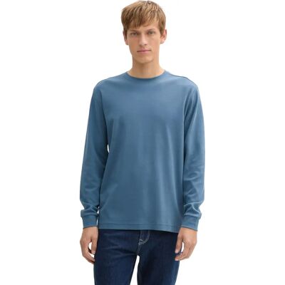 TOM TAILOR Heren Lange Mouw T-Shirt van Katoen TOM TAILOR Heren Lange Mouw T-Shirt van Katoen