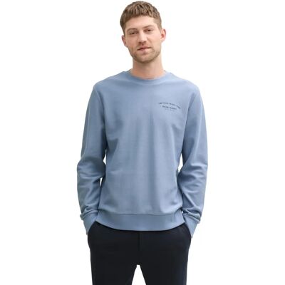Sweatshirt pour Homme TOM TAILOR en Coton - Bleu - XXL Sweatshirt pour Homme TOM TAILOR en Coton - Bleu - XXL