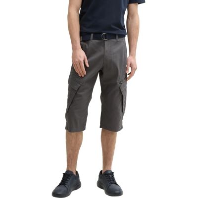 TOM TAILOR Heren Cargo Shorts met Riem - Casual, Knielang TOM TAILOR Heren Cargo Shorts met Riem - Casual, Knielang