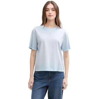 TOM TAILOR DENIM Damen Boxy Fit T-Shirt - Swobodny Styl TOM TAILOR DENIM Damen Boxy Fit T-Shirt - Swobodny Styl