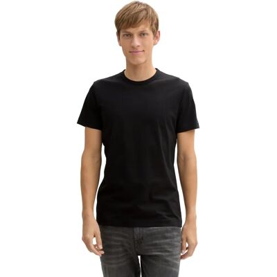 TOM TAILOR Heren Slim Fit T-Shirt met Stretch - Kleding TOM TAILOR Heren Slim Fit T-Shirt met Stretch - Kleding