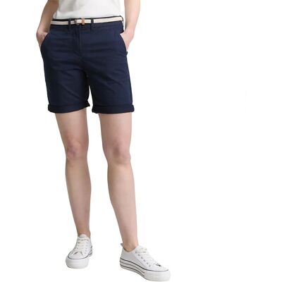 Shorts Bermuda Chino Donna con Cintura - Shorts Shorts Bermuda Chino Donna con Cintura - Shorts