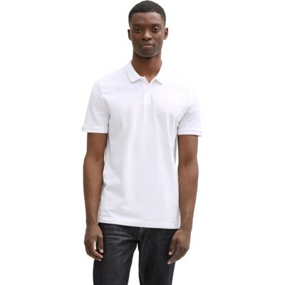 Tom Tailor Denim S Biała Koszulka polo - Polo Shirt Tom Tailor Denim S Biała Koszulka polo - Polo Shirt
