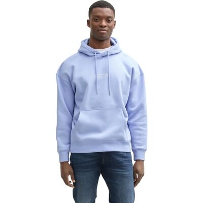 Bluza TOM TAILOR DENIM - Luźny krój, niebieski, logo, casual Bluza TOM TAILOR DENIM - Luźny krój, niebieski, logo, casual