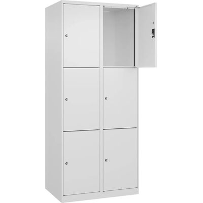 Kaiserkraft Stahl-Sicherheits-Schrank mit 6 Fächern - Evolo PLUS Kaiserkraft Stahl-Sicherheits-Schrank mit 6 Fächern - Evolo PLUS