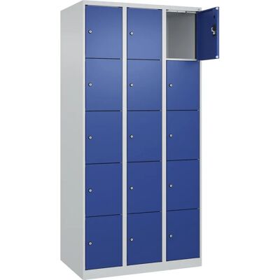 Kaiserkraft Stahlschrank - 15 Fächer - Evolo PLUS Kaiserkraft Stahlschrank - 15 Fächer - Evolo PLUS