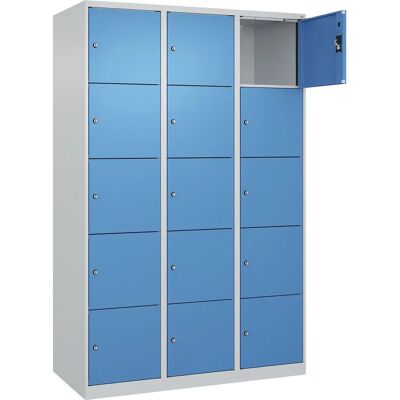 Kaiserkraft Stahl-Schrank 5 Fächer Evolo PLUS - Aufbewahrungsschrank Kaiserkraft Stahl-Schrank 5 Fächer Evolo PLUS - Aufbewahrungsschrank