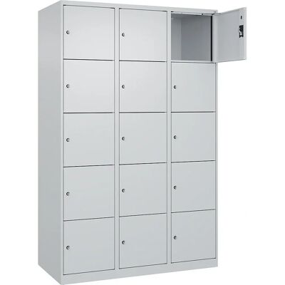 KaiserKraft Stahlschrank mit 15 Fächern - Aufbewahrungsschranks KaiserKraft Stahlschrank mit 15 Fächern - Aufbewahrungsschranks