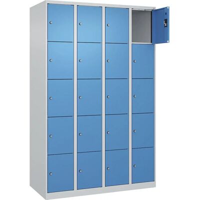 Kaiserkraft Stahl-Schrank mit 20 Fächern - Evolo PLUS Kaiserkraft Stahl-Schrank mit 20 Fächern - Evolo PLUS