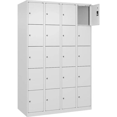 Kaiserkraft Edelstahl abschließbarer Stauraum - EVOLO PLUS - 5 Fächer Kaiserkraft Edelstahl abschließbarer Stauraum - EVOLO PLUS - 5 Fächer