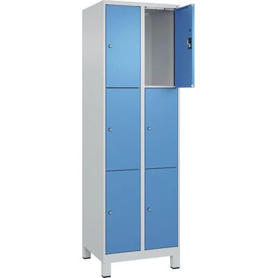 Kaiserkraft EVOLO PLUS Verschließbarer Stahl-Schrank - 6 Fächer Kaiserkraft EVOLO PLUS Verschließbarer Stahl-Schrank - 6 Fächer