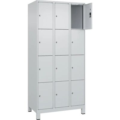KaiserKraft Stahl-Schrank mit 12 Fächern - Aufbewahrungssschrank KaiserKraft Stahl-Schrank mit 12 Fächern - Aufbewahrungssschrank
