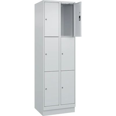 kaiserkraft Stahl-Sicherheits-Schrank - 6 Fächer - Grau kaiserkraft Stahl-Sicherheits-Schrank - 6 Fächer - Grau