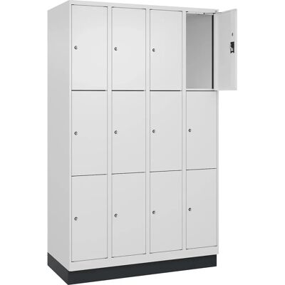 Kaiserkraft Evolo PLUS Stahl-Schrankschrank mit 12 Fächern Kaiserkraft Evolo PLUS Stahl-Schrankschrank mit 12 Fächern