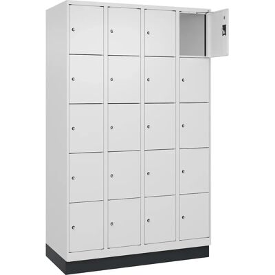 Kaiserkraft Stahlschrank mit Schloss - 20 Fächer Kaiserkraft Stahlschrank mit Schloss - 20 Fächer
