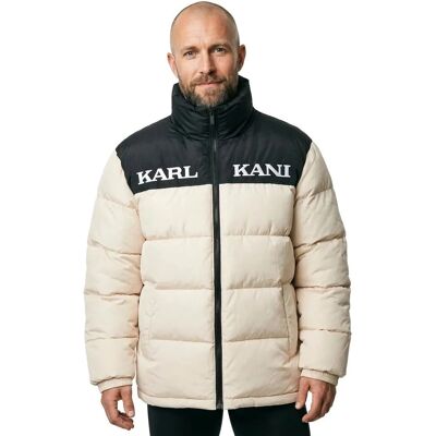 Veste Beige Karl Kani - Retro Essential - Veste - Publicité Veste Beige Karl Kani - Retro Essential - Veste - Publicité