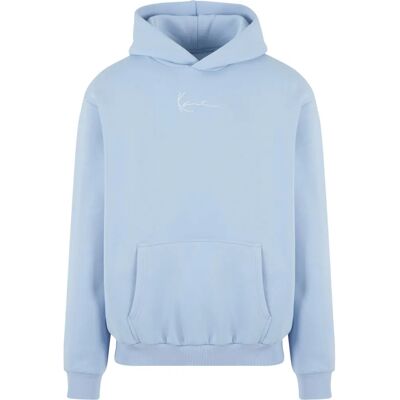 Karl Kani Light Blue Oversized Hoodie - Hoodies Karl Kani Light Blue Oversized Hoodie - Hoodies