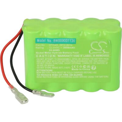 Batterie VHBW pour Roto 2412-3012, 377040 - Batterie NiMH Haute Capacité pour Volets de Toit Batterie VHBW pour Roto 2412-3012, 377040 - Batterie NiMH Haute Capacité pour Volets de Toit
