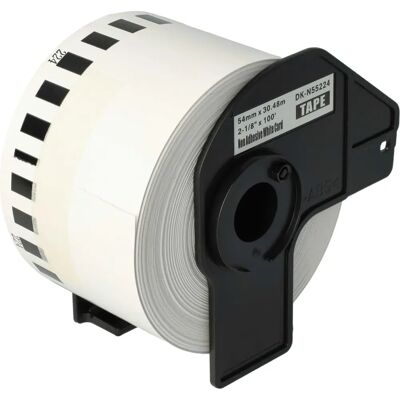 vhbw Label Roll with Holder - Compatible with Brother P-Touch QL-580N, QL-710W, QL-570, QL-700 - Label Roll vhbw Label Roll with Holder - Compatible with Brother P-Touch QL-580N, QL-710W, QL-570, QL-700 - Label Roll